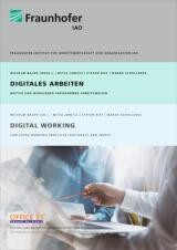 Studie Digitales Arbeiten - Fraunhofer IAO