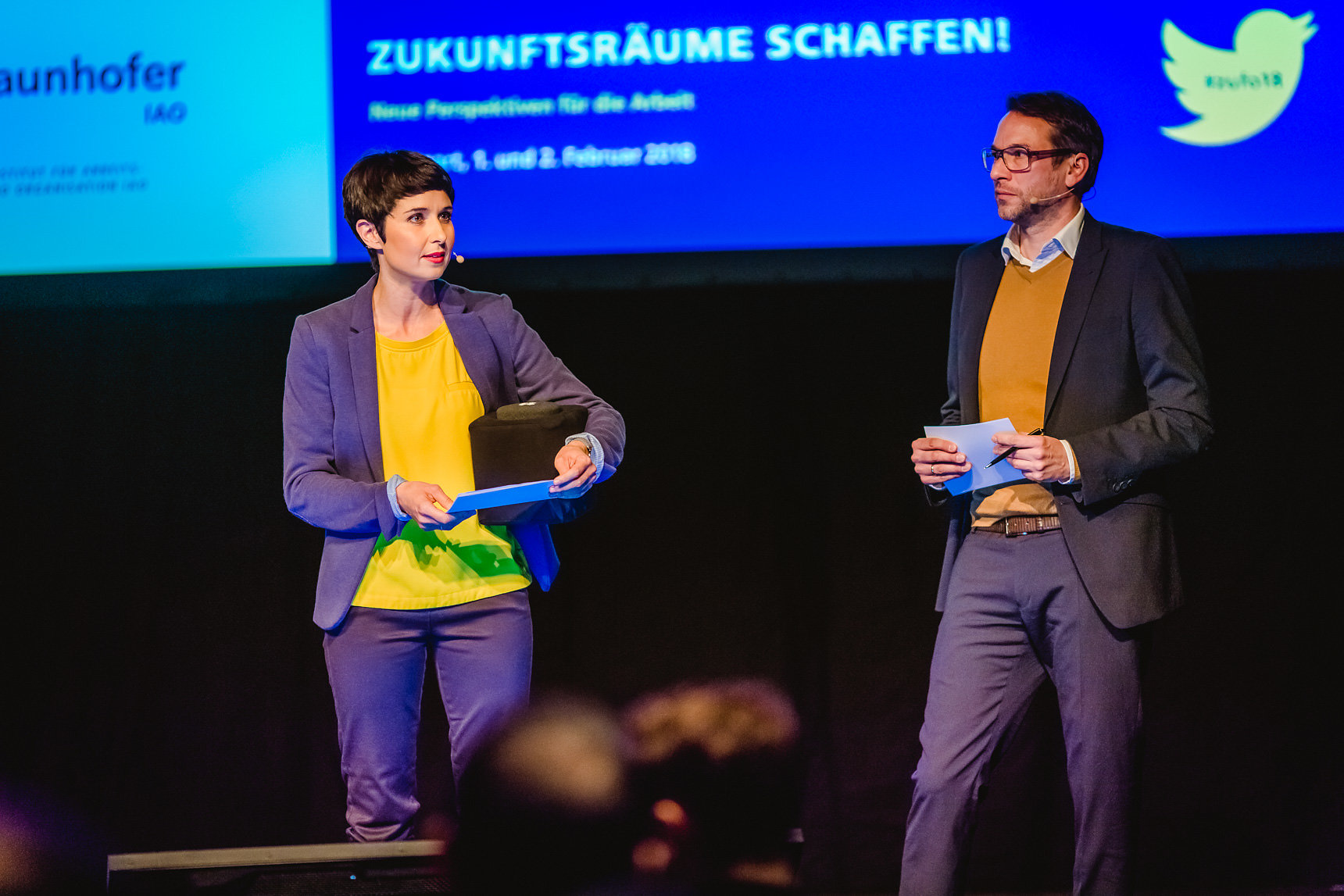 Fraunhofer IAO Zukunftsforum 2018 Sina Rosenkranz StefanRief